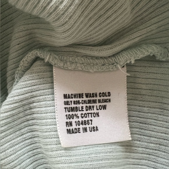 AG/Adriano Goldschmied stretchy T shirt. 100% cotton, size M, made in US - Picture 5 of 6